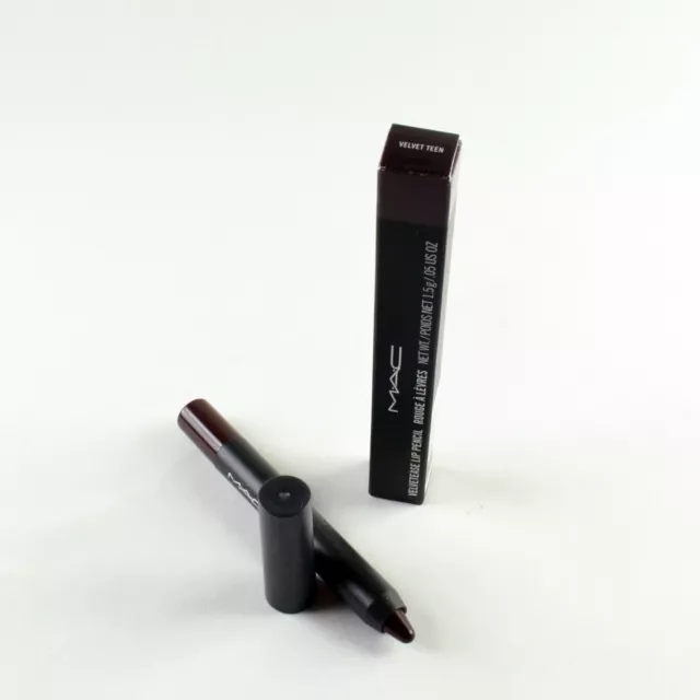 Mac Velvetease Lip Pencil VELVET TEEN - Full Size 1.5 g / 0.05 Oz. New