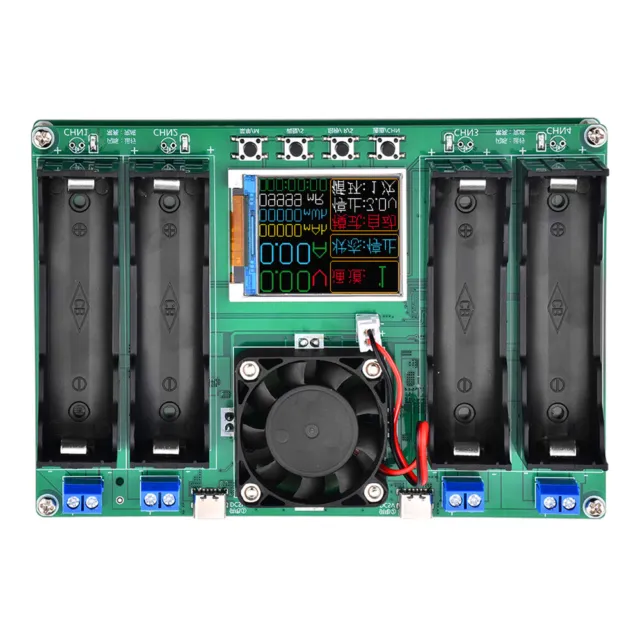 5V 18650 Lithium LCD Battery Capacity Tester 2/4CH Digital Discharge Board