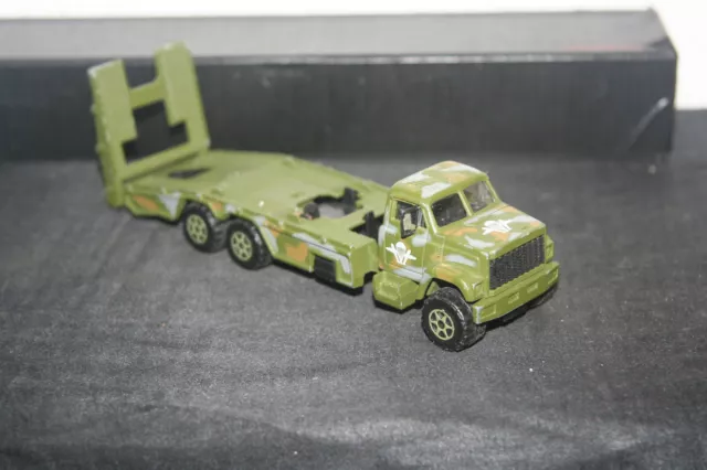 Alter Majorette LKW US Truck Mack Militär Armee Spielzeugauto Modellauto 1/60