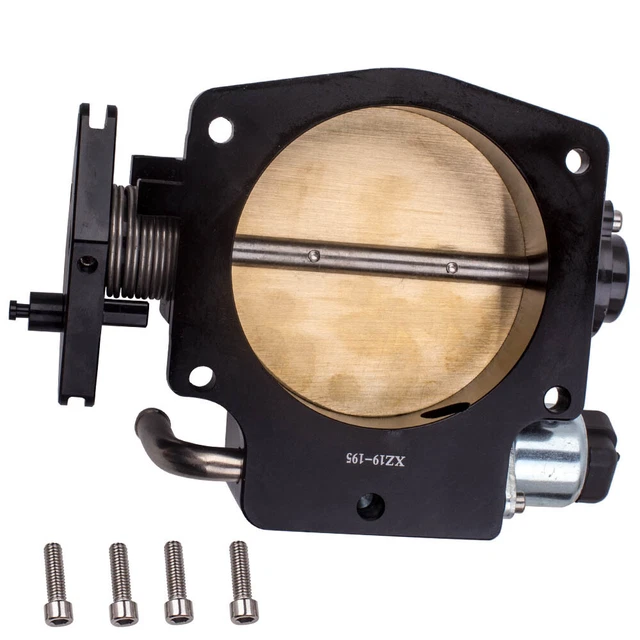 LS STYLE 4 bolt intake manifold 92mm Cable Throttle Body for LS2, LS3