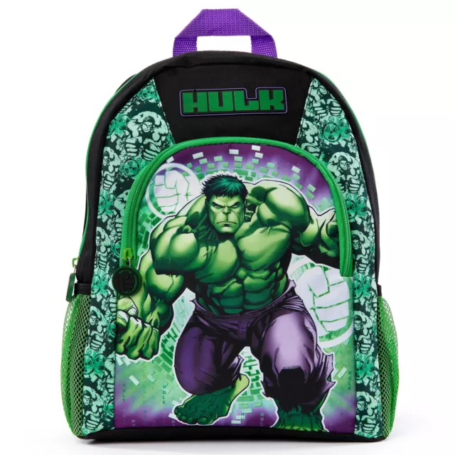 Marvel Zainetto | Zaino Scuola Bambino Hulk | Zaini Avengers per Ragazzi