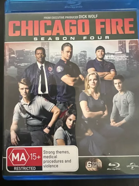 Chicago Fire Season 4 Blu Ray (6 discs) Region B