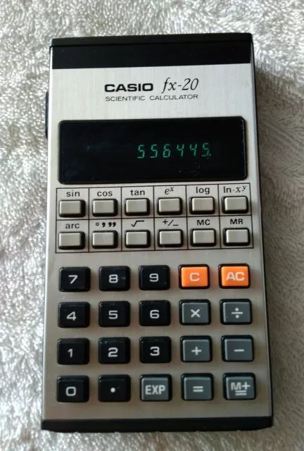 Casio fx31 top