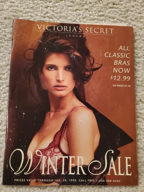 1995 WINTER SALE Victoria's Secret Catalog Stephanie SEYMOUR Daniela Pestova