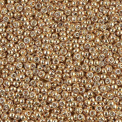 Galvanized Gold Miyuki Seed Beads 11/0 (11-91052-TB)