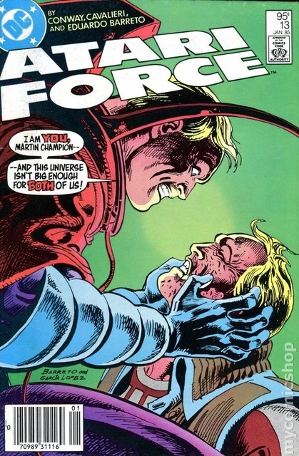 Atari Force Canadian Price Variant #13 FN 6.0 1985 Stock Image