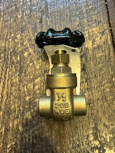 Robinet Vanne 3/4 Laiton SMITH-COOPER INTERNATIONAL - Premium, Filetage CxC, Modèle 01718502IL