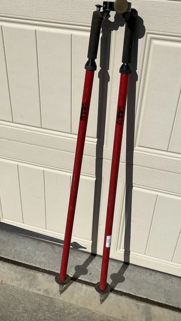 TRIMBLE & SECO  BIPODS SURVEYING LOT (4 total) .READ!!!