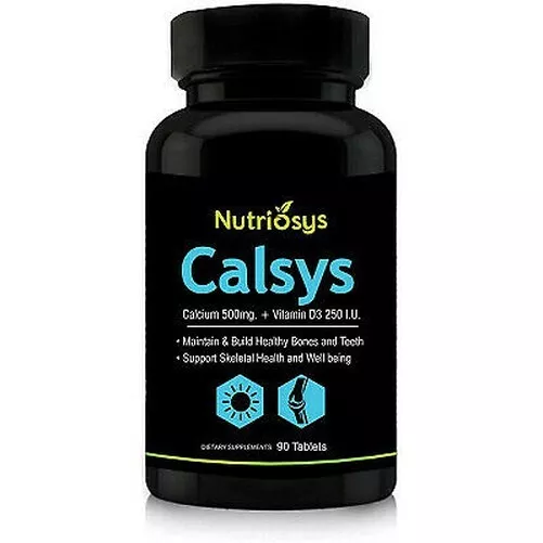 Nutriosys Calsys Calcium Et Vitamine D3 Tablette (90tab) 3