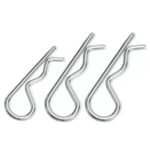 Hairpin Cotter Pins R Shaft Retaining Clips Spring Pin - Bright Zinc Plated