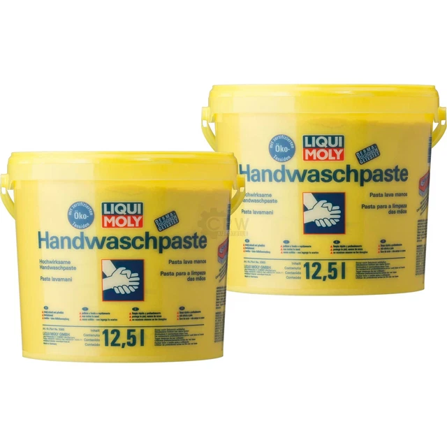 2x LIQUI MOLY Originale Pasta Lavamani Secchio Plastica 125 L