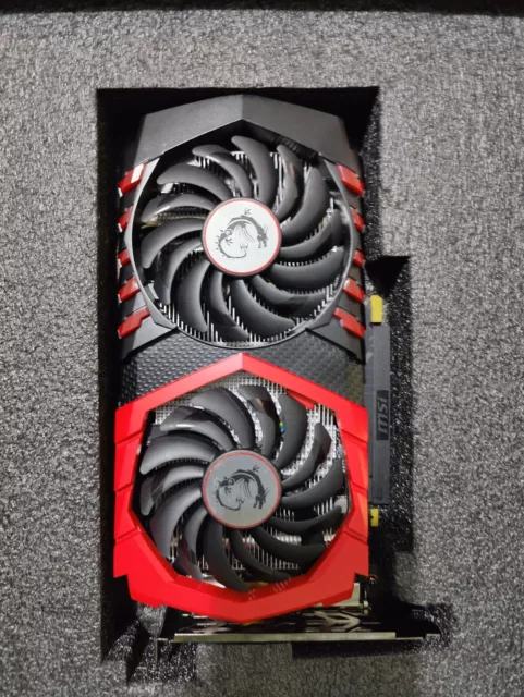 MSI GAMING X GeForce GTX 1050 Ti 4GB GDDR5 Graphics Card (working!)