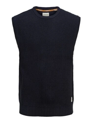 Jack & Jones Originals da Uomo Gilet Nicola Maglia senza Maniche 100% Acrilico