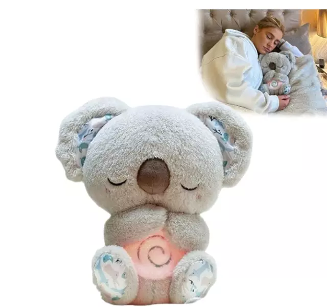 Fisher-Price Breathing Cuddly Koala Musical Soothe 'n Snuggle Brand New 2