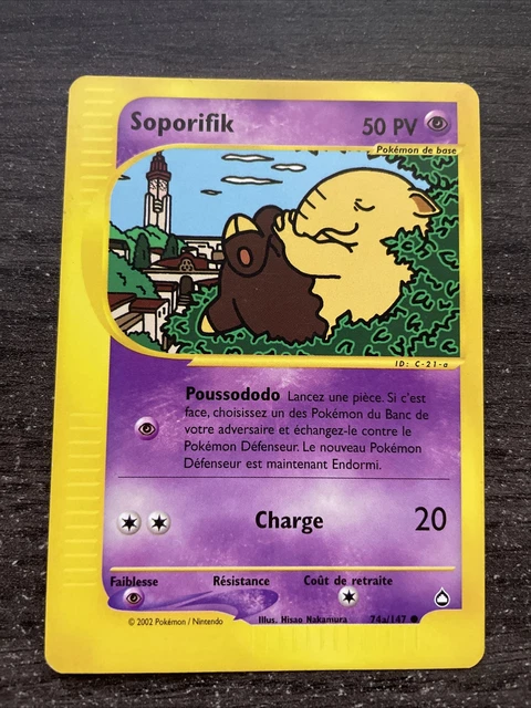 Soporifik Commune - Pokemon 74A/147 Aquapolis Proche Du Neuf Fr