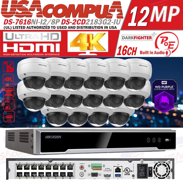 Hik Cámara Vigilancia De Red Ptz 2MP 32x IR 200 Mt AcuSense IP66 WDR Darkfighter - 22193