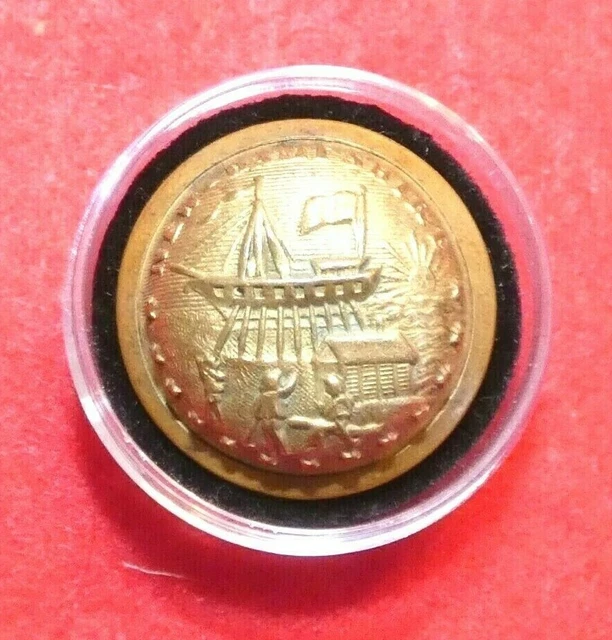 Civil War New Hampshire Militia Coat Button