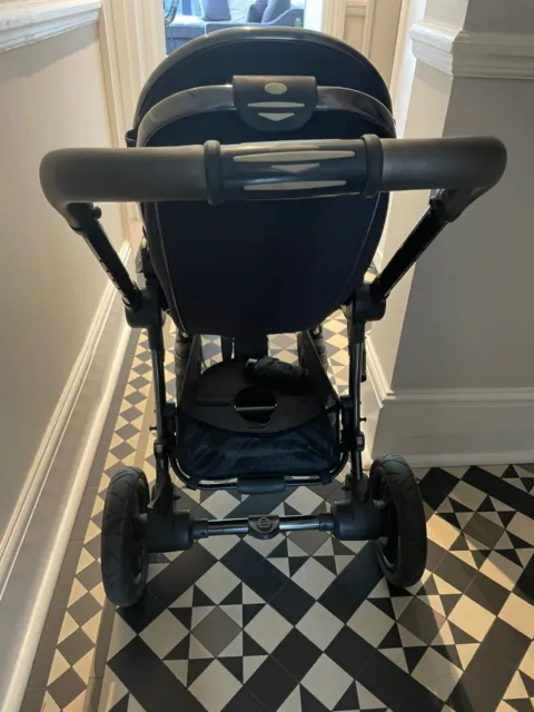 Egg Stroller Babystyle Travel System Pushchair Carry Cot Bundle Midnight Black