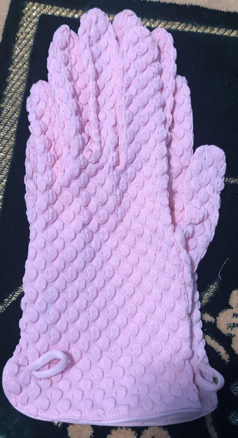 Vintage Pink (3rd Picture) Van Rattle Made In USA Gloves