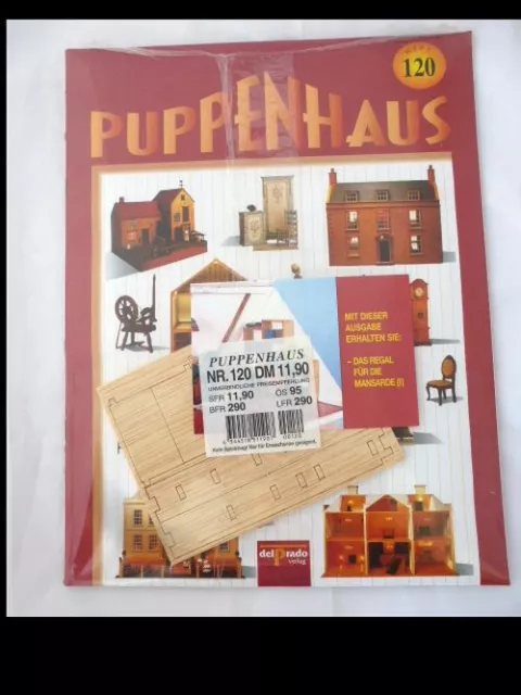 Del Prado Puppenhaus rote Serie Heft 120 NEU / OVP / Maßstab 1:12 / Spielhaus