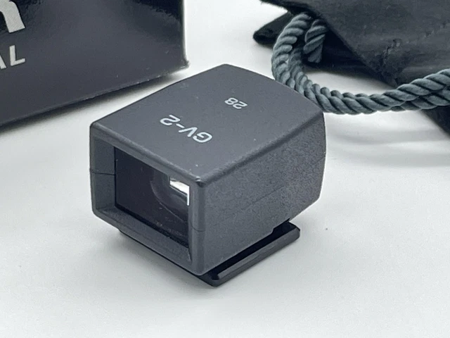 Ricoh GV-2 External Viewfinder 28mm Wide Angle for GR Series w/case Japan