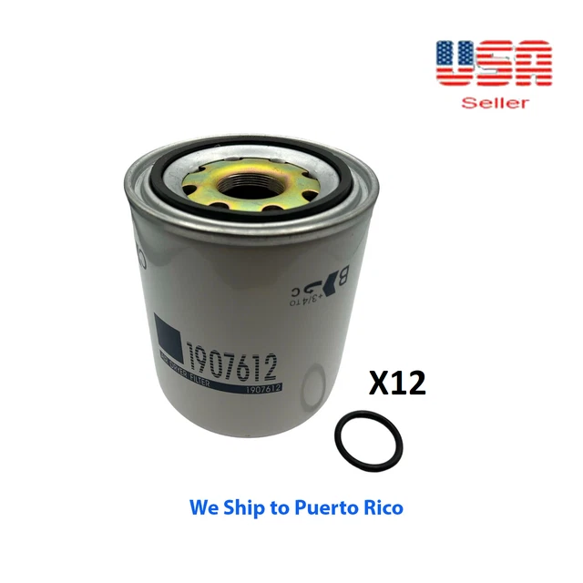 12 AIR DRYER Filter FitVolvo Freightliner Kenworth Peterbilt Western