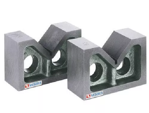 Spannblock 1 Paar V-Spannblöcke 100x45x67 mm V-90°