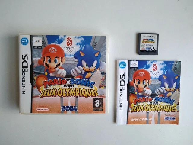 MARIO & SONIC aux Jeux Olympiques Complet sur Nintendo DS et 3DS