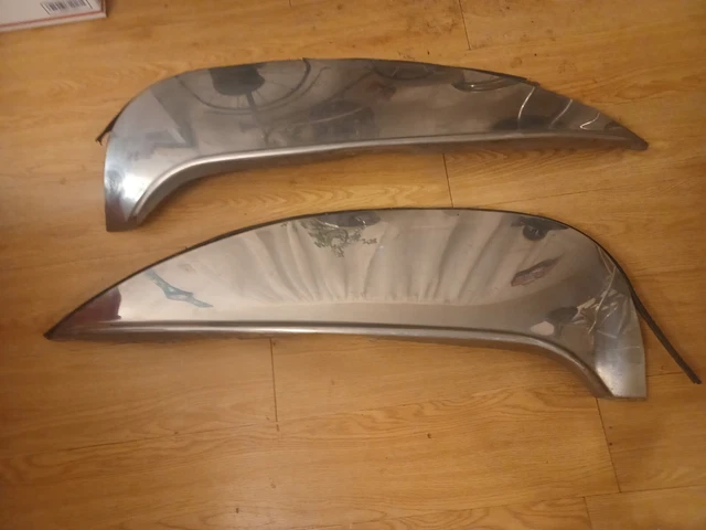 Pair chrome Foxcraft Fender Skirts 59 mercury???? Pair chrome Foxcraft Fender Skirts 59 mercury????