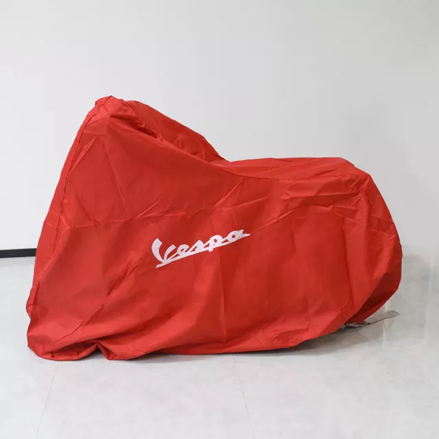 Motorcycle protective cover/Motorbike Motorcycle Cover FOR VESPA Red New 2