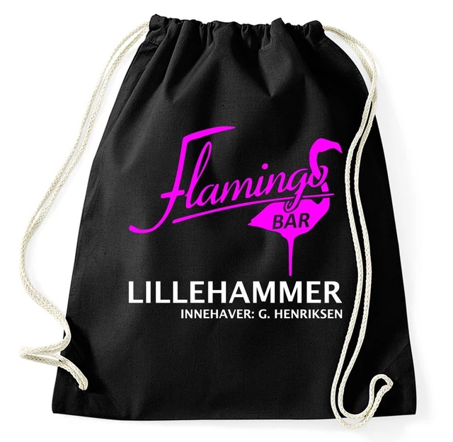 FLAMINGO BAR SAC de Sport Logo Lilyhammer Lillehammer Sportbeutel en