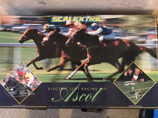 Scalextric horse racing set for sale on sale