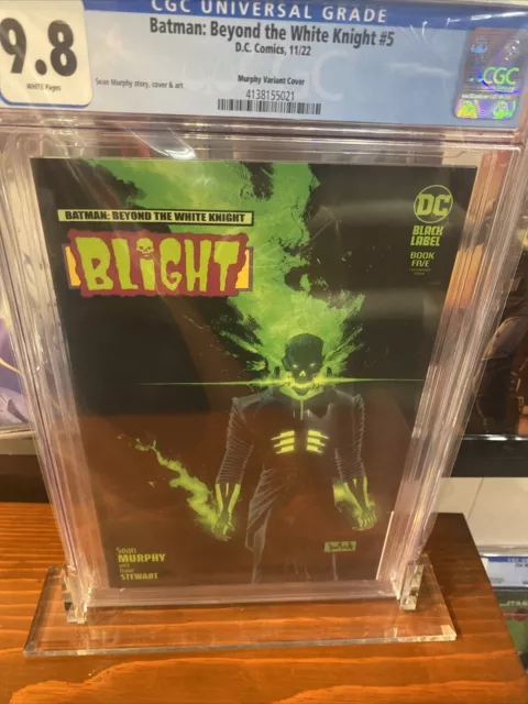 Batman: Beyond the White Knight #5 2022 DC 1:25 Blight Murphy Variant CGC 9.8