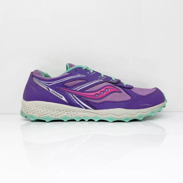 Saucony Girls Cohesion TR14 SK165563 Purple Running Shoes Sneakers Size 6 M