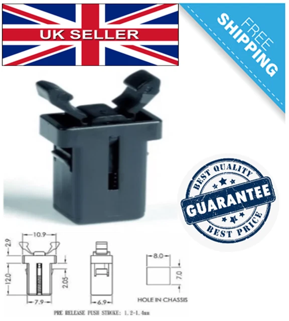 ADDIS/BRABANTIA REPLACEMENT PUSH bin lid catch/latch with optional