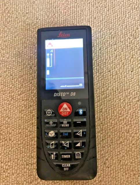 Leica Disto D8 Laser Distance Measurer- Precision Measuring Device - used