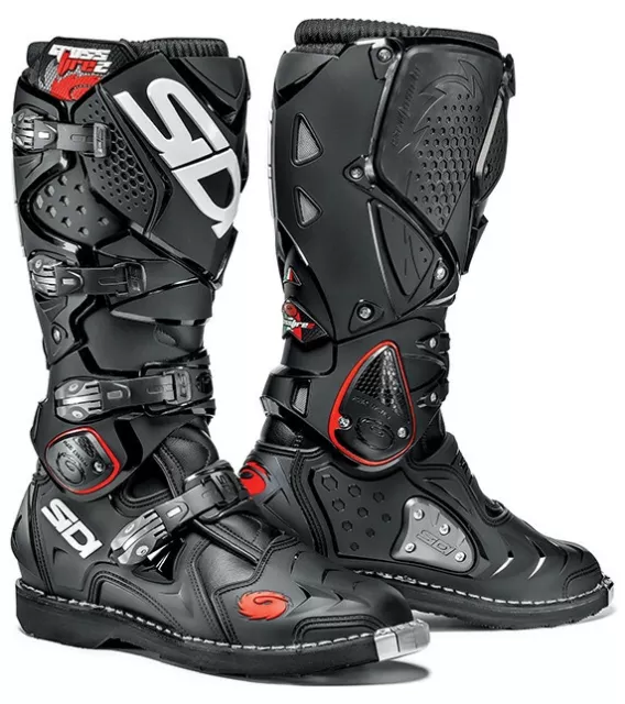 Sidi Crossfire 2 Off-Road MX Motorcycle Motocross Enduro Quad ATV Boots Black
