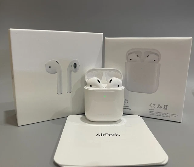 Apple AirPods 2nd Generation With Earphone Earbuds & Wireless Charging Case