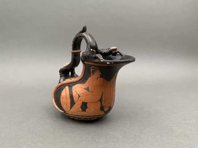 e?Petite amphore en terre cuite Reprise sujet Antique gallo-romain M1432
