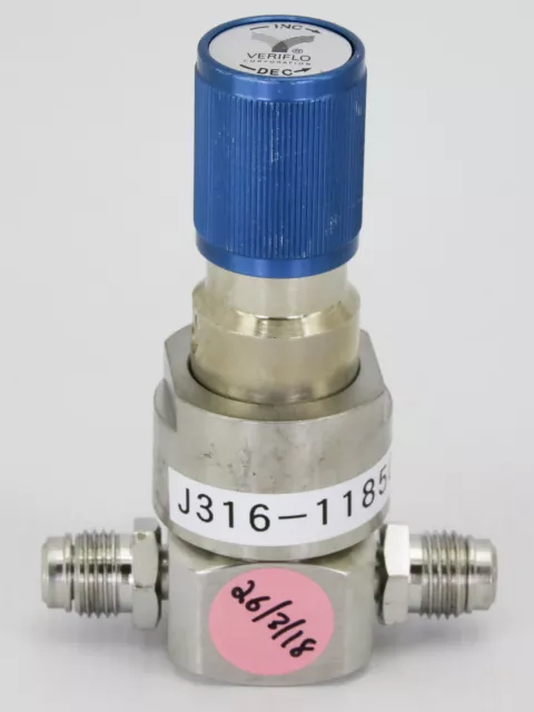 11850 Veriflo High Purity Low Pressure Regulator, P/N: 45100132 Sqmicro302Pfsmm