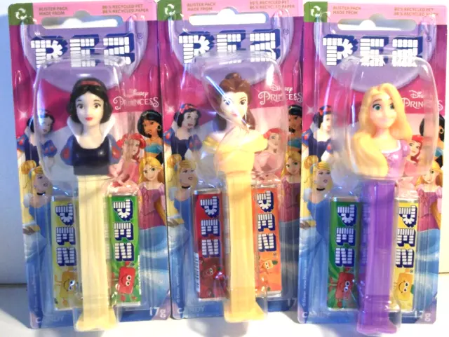 pez dispensers 3 PRINCESS