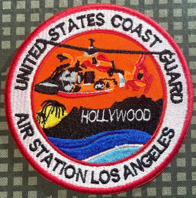 USCG United States Coast Guard Air Station Los Angeles Patch Repro New A755