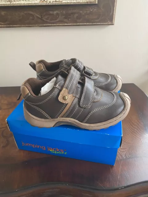 Boys Jumping Jacks Shoes - Brown - Size 10 - New in Box