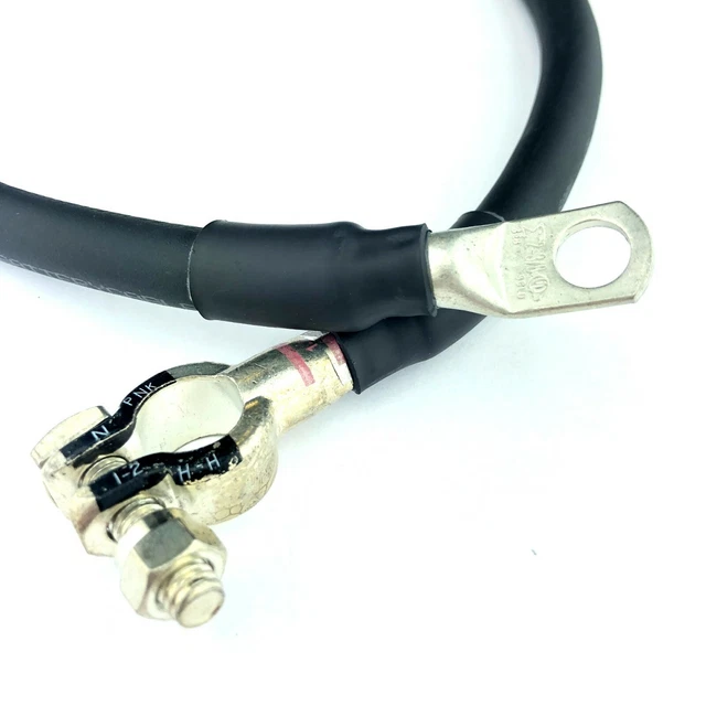 Battery Cable Negative 2 Gauge AWG Copper Custom -  Car, Truck, RV, Boat, Solar 2