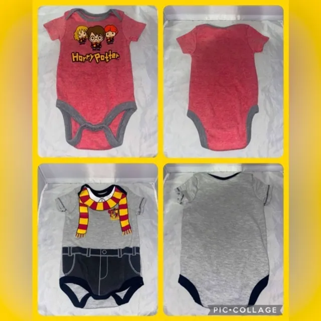 Harry Potter Wizarding World set of 2 size 6-9 month - twins - Halloween