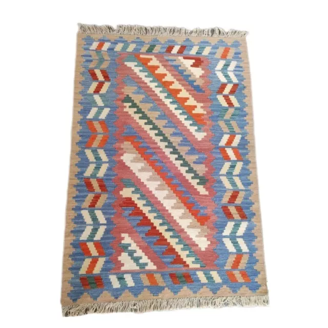 Alfombra Kilim - 150x100 cm  - Hecho a Mano !! Lana de Oveja 100% - Kilim Persa 