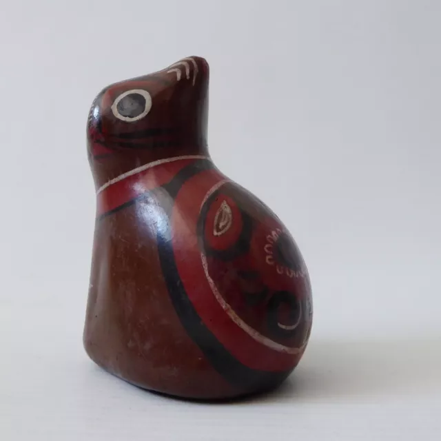 Vintage 1970er Jahre Tonala Mexiko Katzenfigur, von Jalisco für Brunido Keramik, Tumi