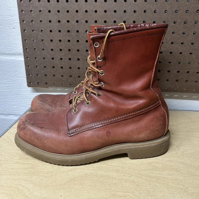 Bottes Red Wing Irish Setter 2198 Cuir Marron - Taille 9.5 D US, Neuf Avec Défauts Mineurs
