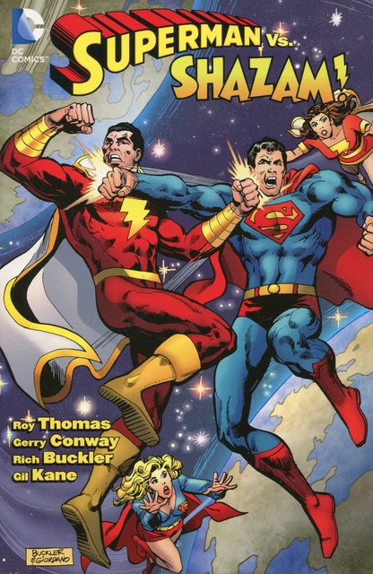 DC  Comics, Superman vs Shazam, Rich Buckler, Gil Kane, Roy Thomas, Gerry Conway