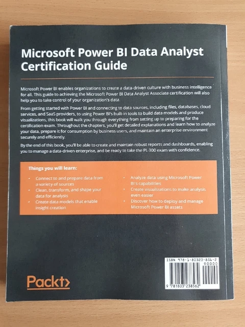 MICROSOFT POWER BI Data Analyst Certification Guide A comprehensive ...